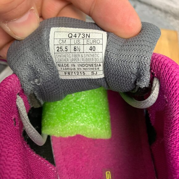 Asics Gel Quick Walk Sneaker Women’s 8.5 Gray Pink Gym Athletic Training Shoes - Picture 6 of 8